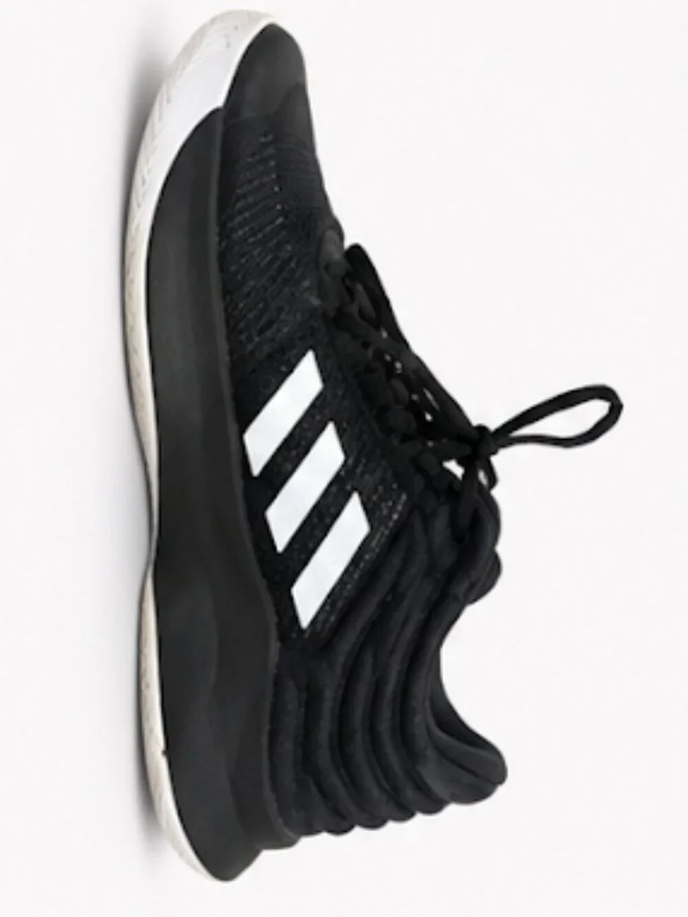 Adidas Pro Bounce 2018 Low Black White Basketball Shoes Womens 5.5